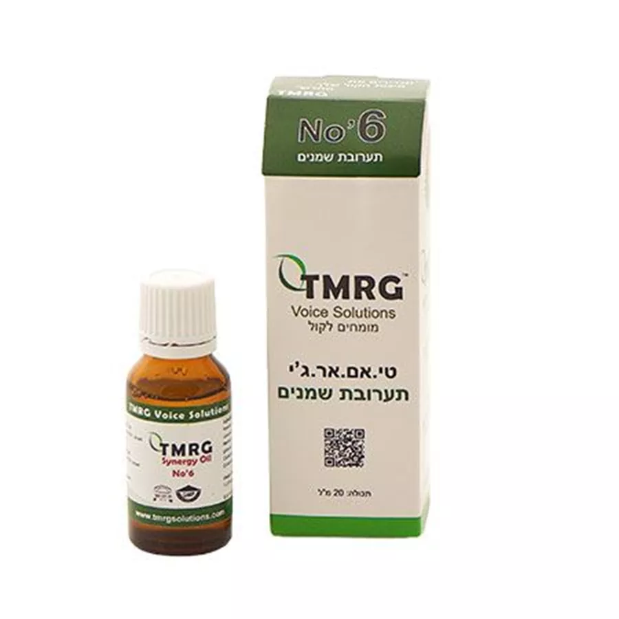 TMRG מס' 6 TMRG Protection לחיטוי מערכת הנשימה והקול