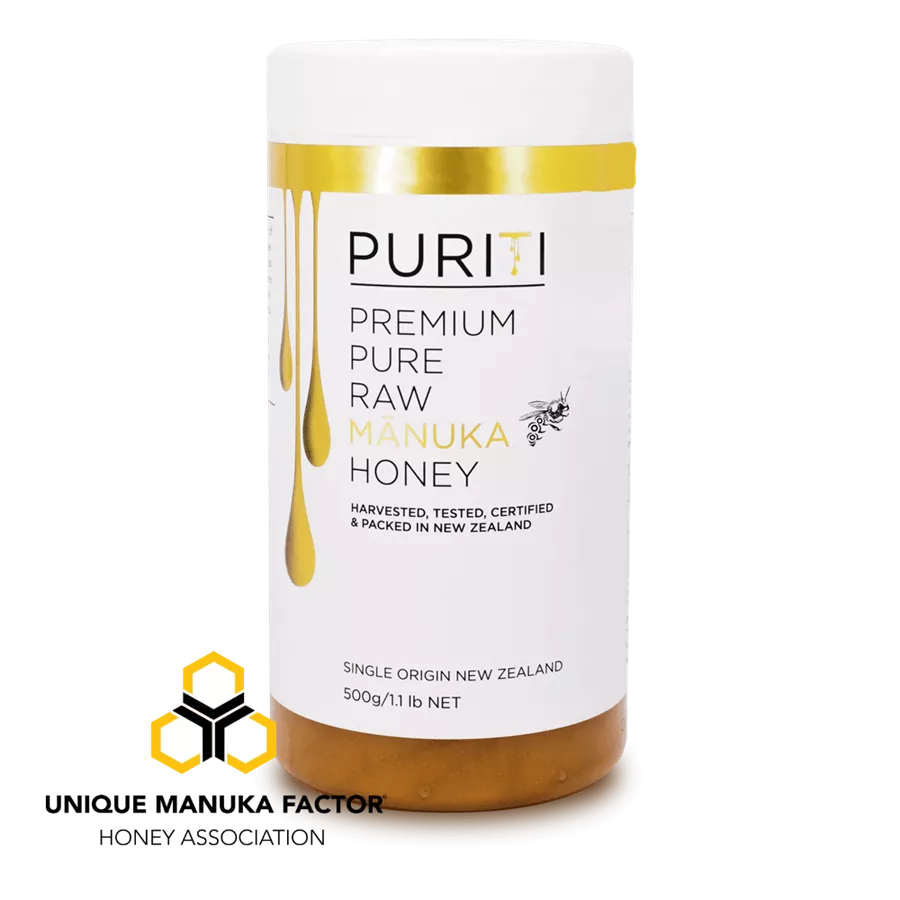 דבש מנוקה/מאנוקה 100%טהור 500 גרם פיוריטי | Manuka Honey 500g Puriti