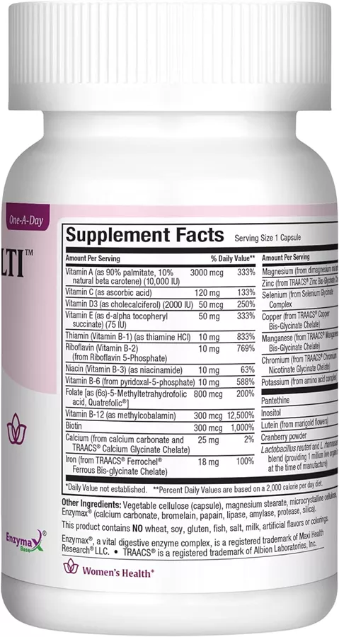 מקסי הלט מולטי ויטמין לנשים 90 כמוסות | Maxi Health Women's Multi 90 Caps
