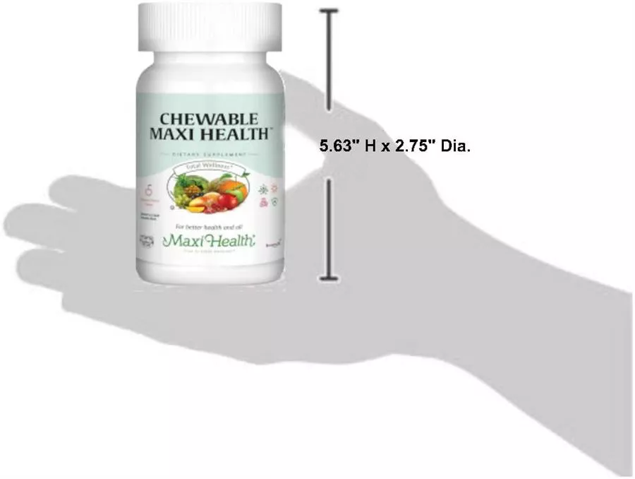 מולטי ויטמין ללעיסה 90 סוכריות מקסי הלט Chewable Maxi Health 90 Chews