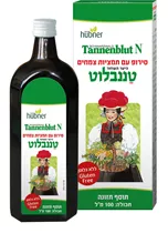 טננבלוט סירופ הובנר 100 מ"ל תמצית צמחים | TANNENBLUT N HERBAL SYROP 100 ML Vitamins4u