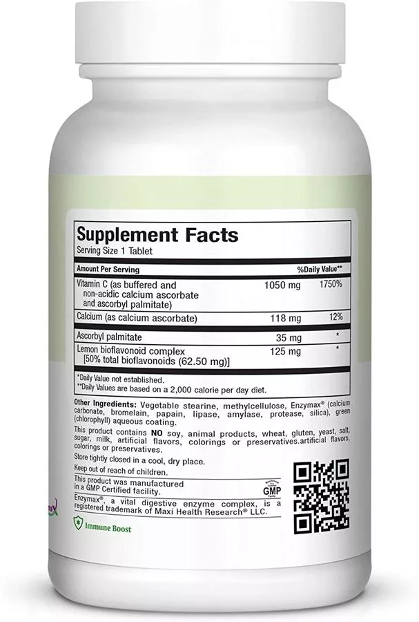 מקס C גראם פלוס 1050 גרם 60 טבליות מקסי הלט | Max C Gram Plus 90 Tabs