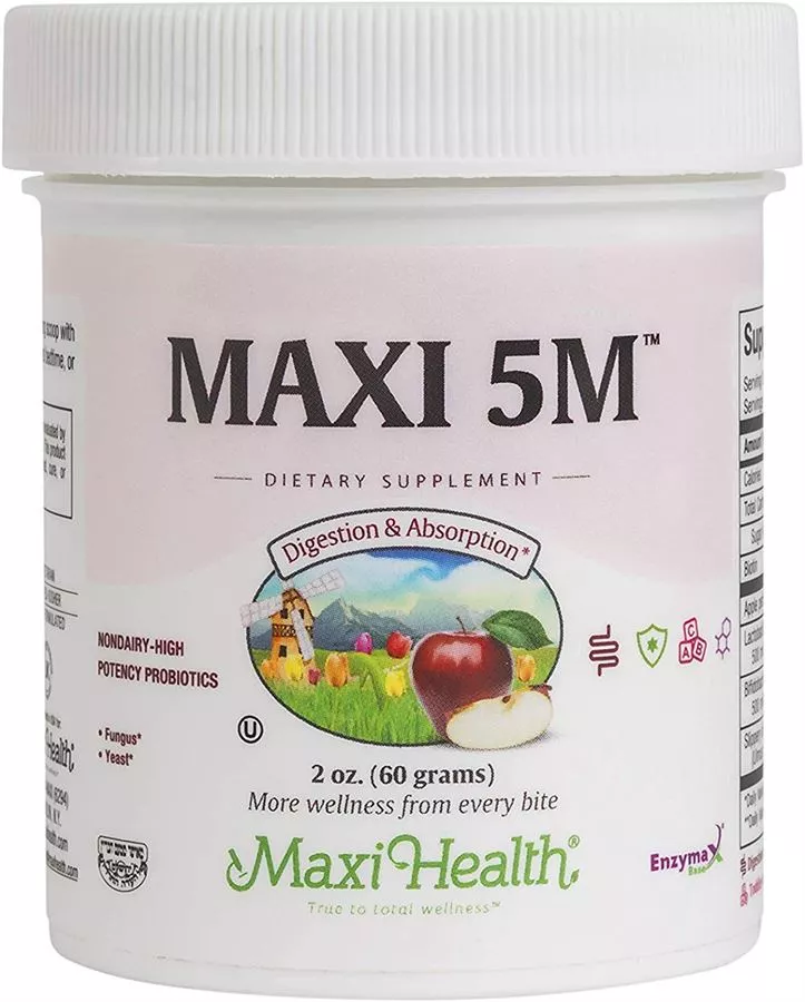5M אבקת פרוביוטיקה 60 גרם מקסי הלט | 5m Powder 2 Oz