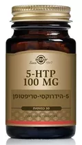 5-HTP הידרוקסי-טריפטופן 30 כמוסות סולגאר | SOLGAR‎ ‎5‎HTP‎ ‎100‎MG‎ ‎30‎ ‎CAP Vitamins4u