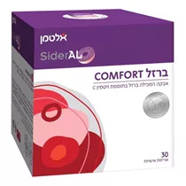 ברזל קומפורט באבקה 30 אריזות אישיות ברזל - Comfort אלטמן Vitamins4u