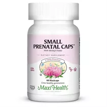 פרנטל כמוסות קטנות מקסי הלט 60 כמוסות |  Small Prenatal Caps 60 Caps Vitamins4u