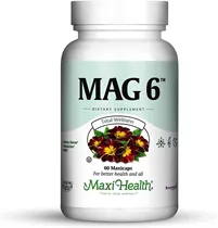 מגנזיום B6 מקסי הלט 60 כמוסות | Mag 6 60 Caps Vitamins4u