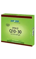 קו-אנזים Q-10 במינון 30 מ"ג | Co Q10 Soft gel סופרהרב Vitamins4u