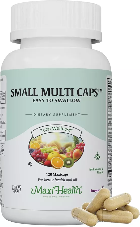 מקסי הלט מולטי ויטמין מיני 120 כמוסות קטנות | Maxi Health Small Multi Caps 120 Caps