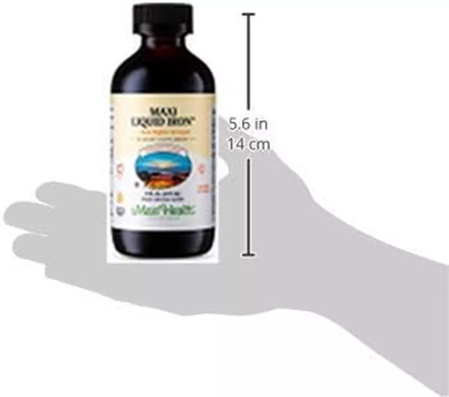 מקסי הלט ברזל פרושל נוזלי 237 מ״ל | Maxi Health Liquid Iron 8 Fl Oz