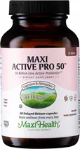 מקסי הלט פרוביוטיקה אקטיב פרו 50 60 כמוסות | Maxi health Active Pro 50 60 Caps Vitamins4u