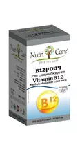 ויטמין B12 מתילקובאלאמין 1000 מק״ג 90 לכסניות למציצה Vitamins4u