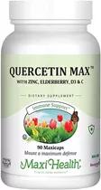 מקסי הלט קוורצטין 90 כמוסות 90 Maxicaps Maxi health Quercitin-Max Vitamins4u