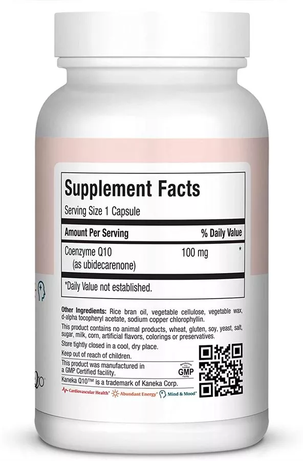 קיו Q10  של 100 מ״ג 90 כמוסות מקסי הלט Co-Q10 100 Liquid Caps 90 Caps