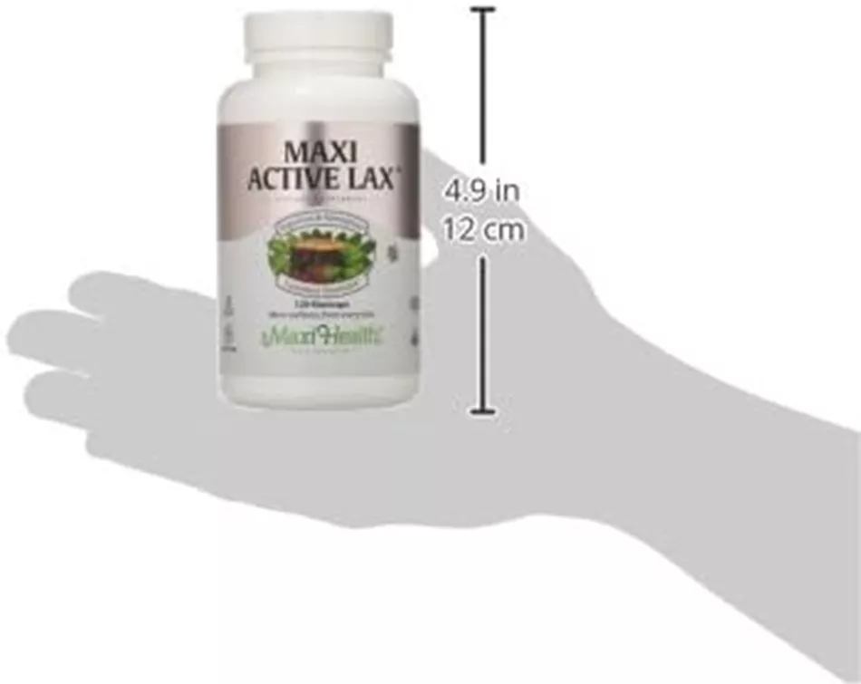 מקסי הלט אקטיב לקס 120 כמוסות כשר לפסח |Maxi Health Active Lax 120 Caps  Kosher For Passover