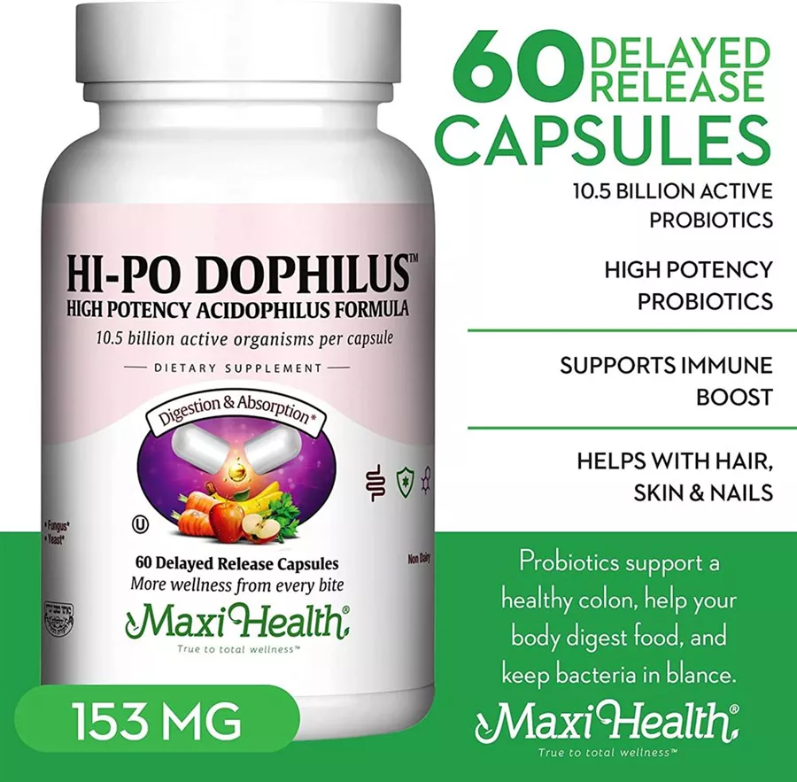 הי פו דופילוס מקסי הלט 60 כמוסות | Hi Po Dophilus 60 Caps
