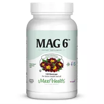 מגנזיום B6 מקסי הלט 120 כמוסות | Mag 6 120 Caps Vitamins4u