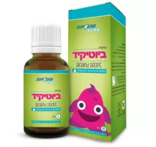 טיפות ביוטיקיד פרוביוטיקה לתינוקות ולילדים | Biotikid Drops סופהרב Vitamins4u