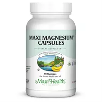 מגנזיום 90 כמוסות מקסי הלט | Magnesium Capsules 90 Caps Vitamins4u