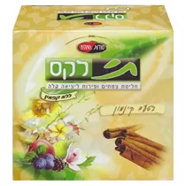 תי לקס בטעם קינמון 40 שקיקים סודות המזרח Vitamins4u