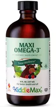אומגה 3 נוזלי מקסי הלט 237 | Liquid Maxi Omega 3 8 Fl Oz Vitamins4u