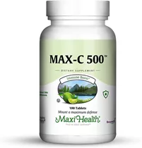 מקס C500 מקסי הלט 100 טבליות | Max C  500 100 Tabs Vitamins4u