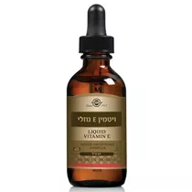 ויטמין E טבעי נוזלי Vitamin E Liquid סולגאר Vitamins4u