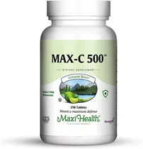 מקס C 500 מקסי הלט 250 טבליות | Max C  500 250 Tabs Vitamins4u