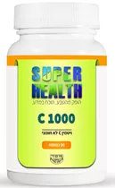 סופר ויטמין C1000 לא חומצי סופר הלט 90 כמוסות Vitamins4u