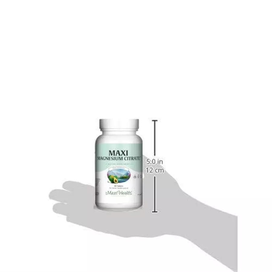 מגנזיום ציטראט 90 טבליות מקסי הלט Magnesium Citrate 90 Tabs