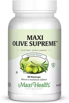מקסי הלט עלי זית סופרים 60 כמוסות | Maxi health Olive Supreme 60 Caps Vitamins4u