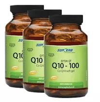 קו-אנזים Q-10 שלישיה במינון 100 מ"ג 180 כמוסות סופהרב | Co Q10 Soft gel Vitamins4u