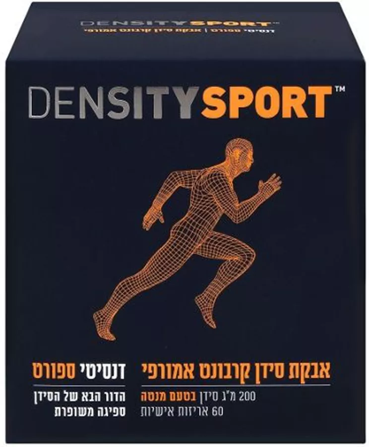 דנסיטי ספורט 60 אריזות אישיות | DENSITY‎ ‎SPORT‎ ‎60‎ ‎SACHETS