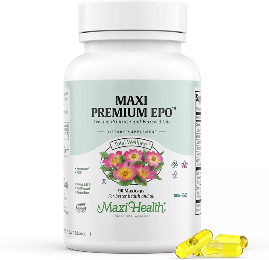 שמן נר הלילה מקסי הלט 90 כמוסות ג׳ל | Premium Epo 90 Gels