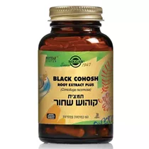 קוהוש שחור - תמצית תקנית 60 כמוסות סולגאר | Black Cohosh Root SFP Vitamins4u