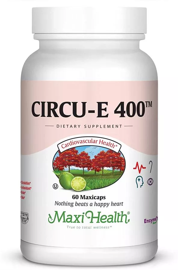 מקסי הלט E 400 כמוסות 60 |   MAXI HEALTH Circu E 400 60 Caps
