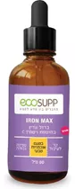 ברזל נוזלי אקוסאפ 60 מ״ל  IRON MAX Vitamins4u