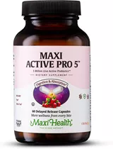 מקסי הלט פרוביוטיקה אקטיב פרו 5 60 כמוסות | Maxi health Active Pro 5 Maxi Health 60 Caps Vitamins4u