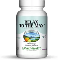 רילקס טו דמקס  120 כמוסות מקסי הלט |  Relax To The Max 120 Caps Vitamins4u
