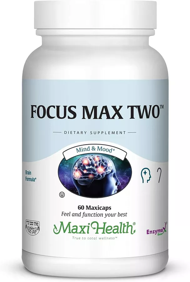 מקסי הלט פוקוס מקס טו 60 כמוסות | Maxi health Focusmax Two 60 Caps