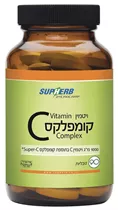 ויטמין C קומפלקס 1000 מ"ג 90 טבליות | Vitamin C Complex 1000 mg סופהרב Vitamins4u
