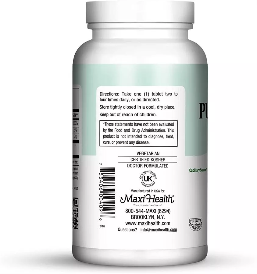 פיור c ביו 600 90 טבליות מקסי הלט | Pure C Bio 600 90 Tabs