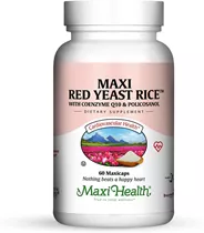 רד איסט רייס 60 כמוסות מקסי הלט |  Red Yeast Rice 60 Caps Vitamins4u