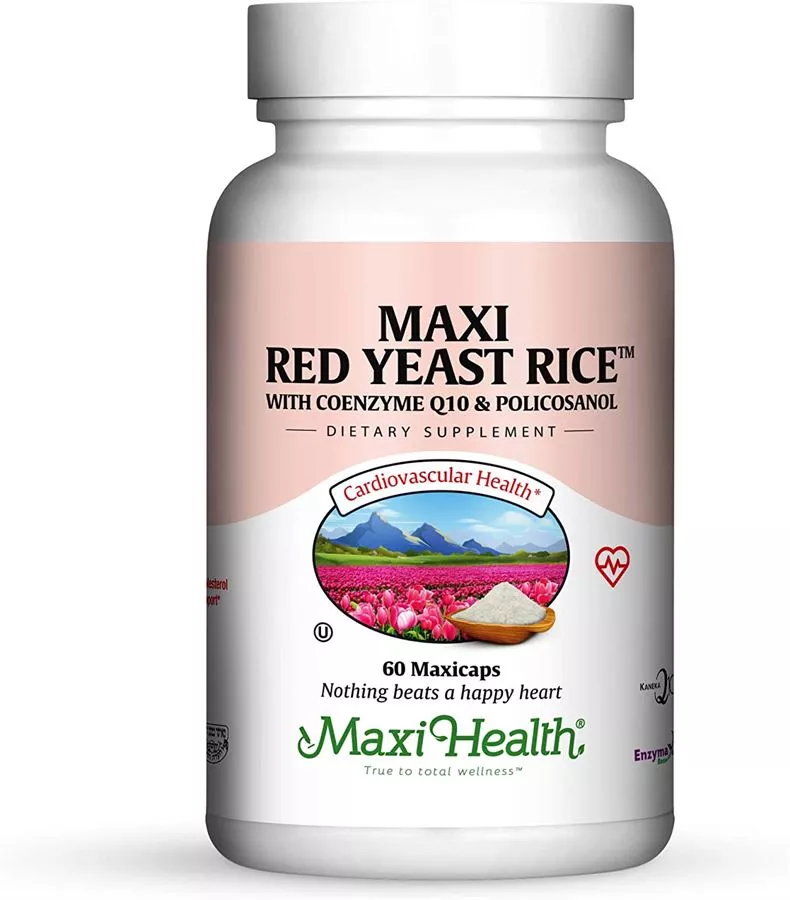 רד איסט רייס 60 כמוסות מקסי הלט |  Red Yeast Rice 60 Caps