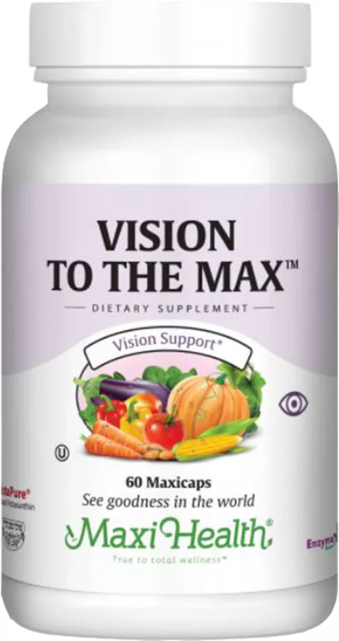 מקסי הלט ויז׳ן טו דמקס 60 כמוסות | Maxi health Vision To The Max 60 Caps