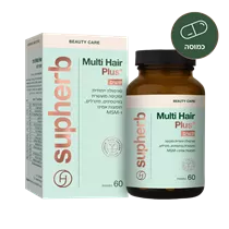 סופהרב מולטי הייר פלוס נשים | ‎SUPHERB‎ ‎MULTI‎ ‎HAIR‎ ‎+‎WOMEN Vitamins4u