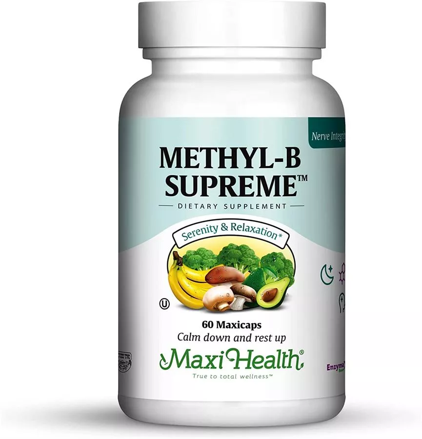 מקסי הלט מתיל בי סופרים 60 כמוסות |MAXI HEALTH Methyl B Supreme 60 Caps