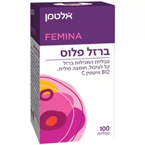 ברזל פלוס פמינה 100 טבליות אלטמן Vitamins4u