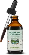 ולריאן פלוס פרע היפריקום מקסי הלט |  Valerian & St. John's Wort 1 Fl Oz Vitamins4u