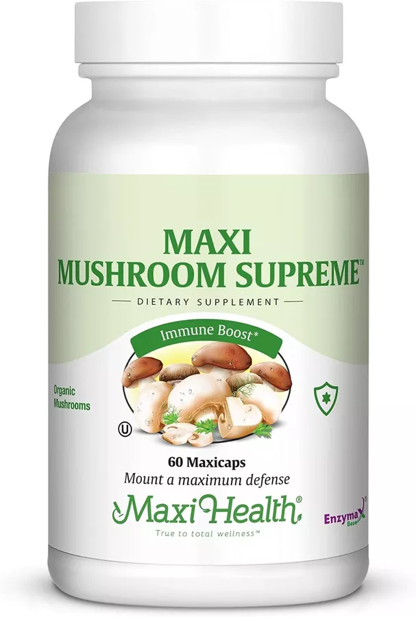 מקסי הלט פטריות סופרים 60 כמוסות | Maxi health Mushroom Supreme 60 Caps